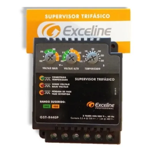 Supervisor  Trifasico Exceline 208-220v/440-480v Gst 