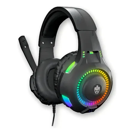 Headset Evolut Gamer Rival Led Rainbow P3 Eg307