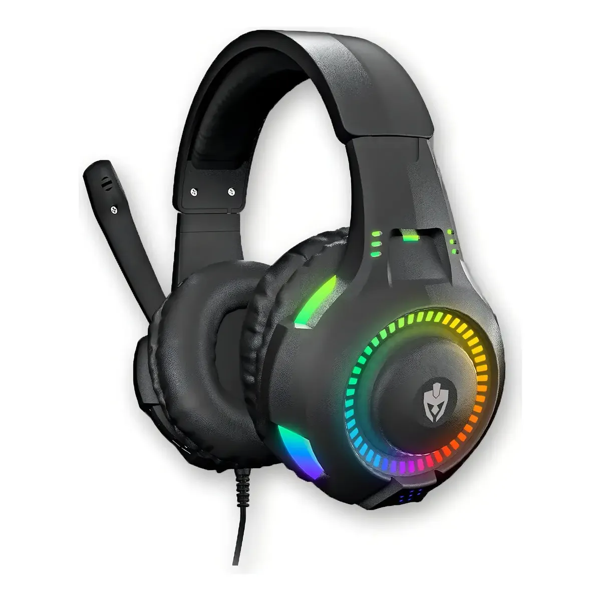 Headset Gamer RGB Led Com Microfone P2 P/ PC PS4 PS5 Xbox Celular Notebook Surround 5.1 Landara — foto 9