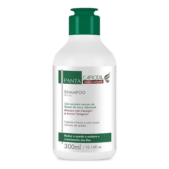Shampoo Engrossador Dos Fios Antiqueda Capicidil 300ml