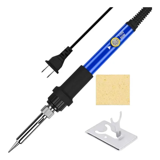 Cautin Profesional 60w Temperatura Regulable Con Base