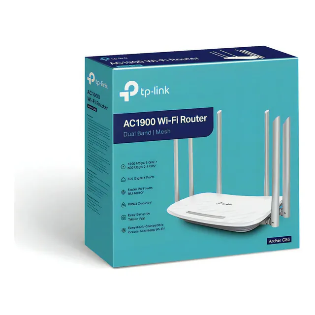 Tp-link Archer C86, Router Wifi Ac Dual Band Ac1900