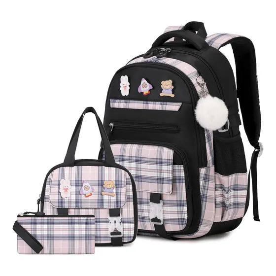 Fixitok 3pcs Mochila Para Niñas, Mochila Escolar Para Xrv2x