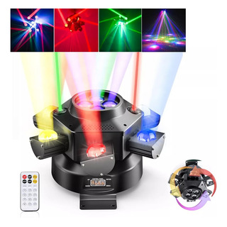 Cabeza Móvil Led Giratorio Rgb Luz Discoteca 6 Brazo Dmx 512 Cabeza Móvil Led Giratorio Rgb Luz Discoteca 6 Brazo Dmx 512