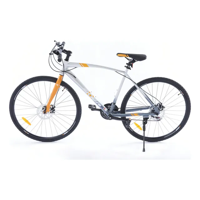 Bicicleta Zanella Nova T 2.10 Rodado 28 Gris Naranja