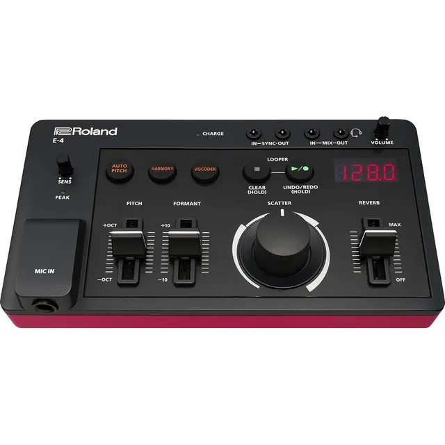 Procesador De Voz Compacto Con Efectos Roland E-4