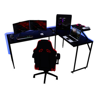 Mesa Escritorio Gamer En L Cts Mls Rgb 171x119cm Pc Mesa Escritorio Gamer En L Cts Mls Rgb 171x119cm Pc