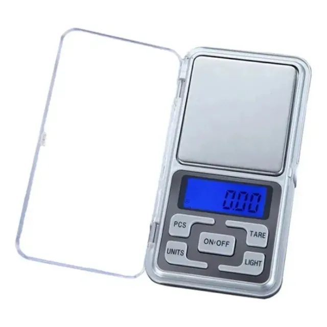 Balanza Gramera Profesional Digital 0.01-500gr Portatil 