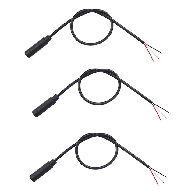 Conector Hembra Daier Trs Trs Bare Wire De 35 Mm, 6 Unidades