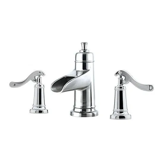 Grifo Baño 2 Asa 8.0 In Cromo Pulido Modelo Eficiente Agua