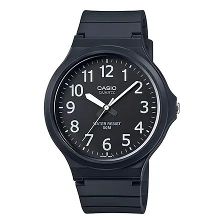 Relógio Casio Masculino Standard Mw-240-1bvdf Preto
