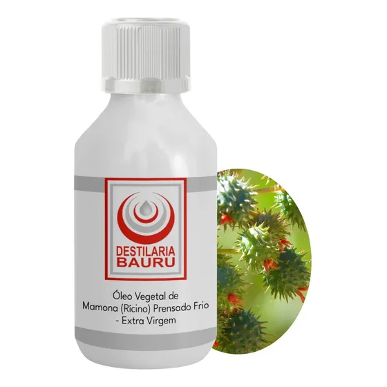 Óleo Vegetal Mamona (rícino) Prensado Frio Extra Virgem 1 L