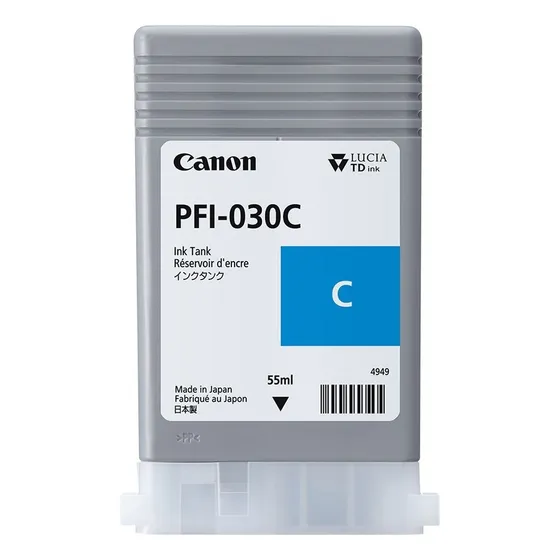 Cartucho Canon Pfi-030 Cyan 3490c001aa 55ml /vc