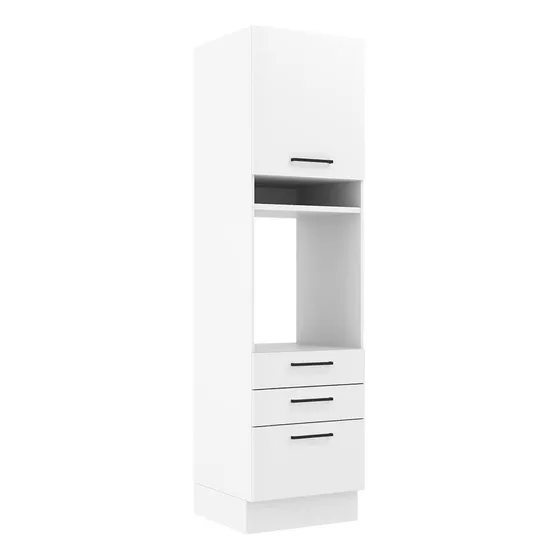 Mueble Alacena Madesa Agata 60 Cm 1 Puerta 3 Cajones