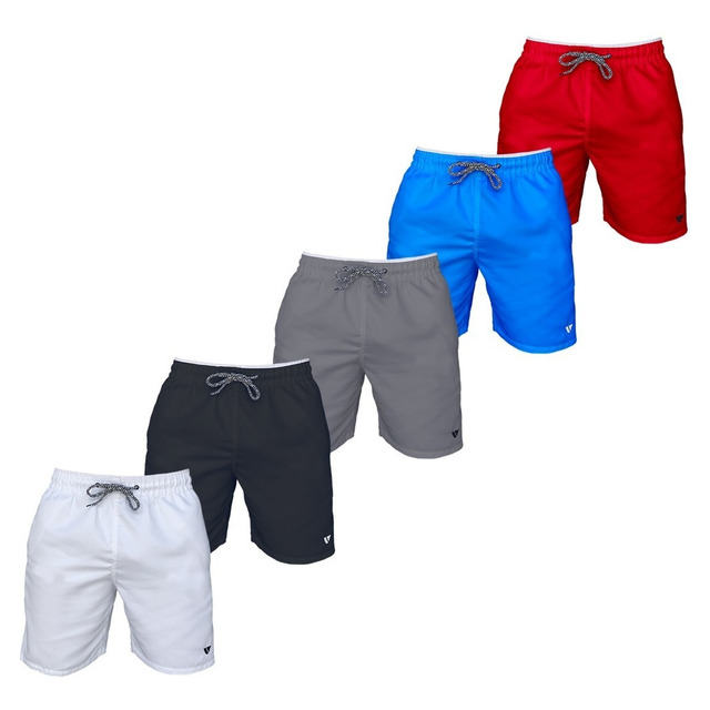 5 Shorts Lisos Com Amarração Bermuda Academia Treino Praia 5 Shorts Lisos Com Amarração Bermuda Academia Treino Praia