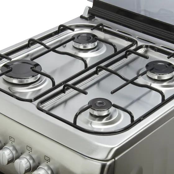 Cocina Tem Con Grill A Gas 4 Hornallas Encendido Luz