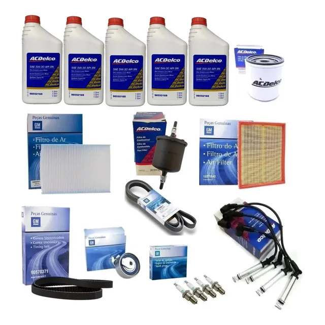Kit Revisão Completa 15w40 Novo Astra 2006 2007 2008 2.0 8v