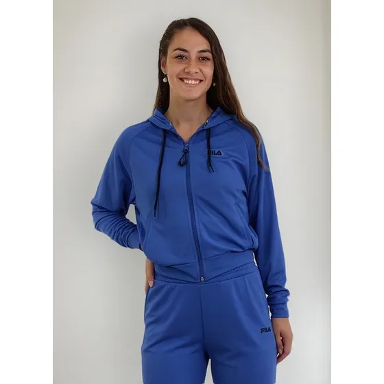 Campera Fila Con Capucha Mujer Flow Essential Deportiva