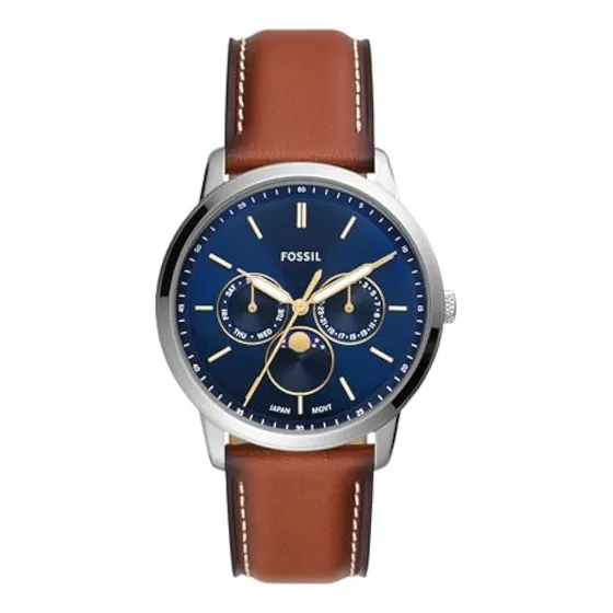 Fossil Neutra Quartz Reloj Cronógrafo De Acero