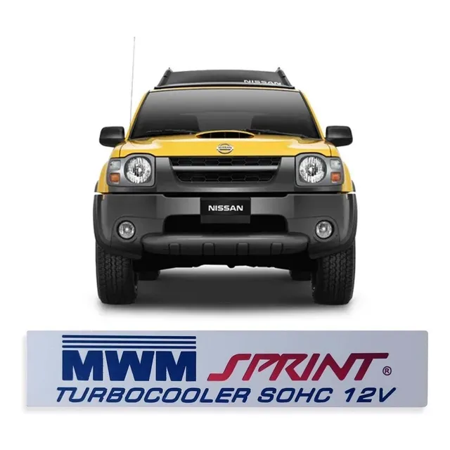 Placa De Motor Nissan Xterra 2.8 Turbo Sprint Mwm Aço Inox