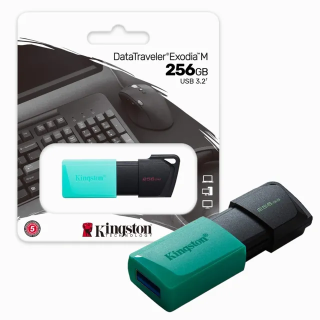 Memoria Usb Kingston 256gb Retractil Original