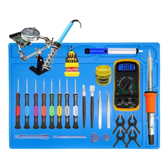Kit Ferramentas Manutenção Eletronica, Celular, Notebook