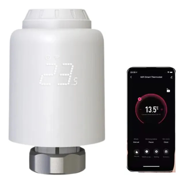 Valvula Para Radiador Inteligente Wifi Calefaccion Domotica