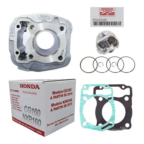 Kit Cilindro Motor Titan 160 Start 2016 A 2021 Original Hamp