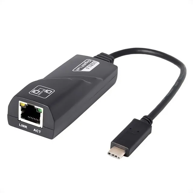 Adaptador De Red Usb Tipo C Ethernet Rj45 1000 Mbps - Otec