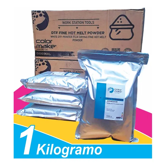 Polvo Adhesivo O Poliamida Para Dtf De 1 Kg Calidad Superior