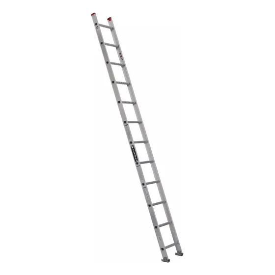 Escalera Recta De Aluminio Uso Comercial De 3.60 Mts 526-12n