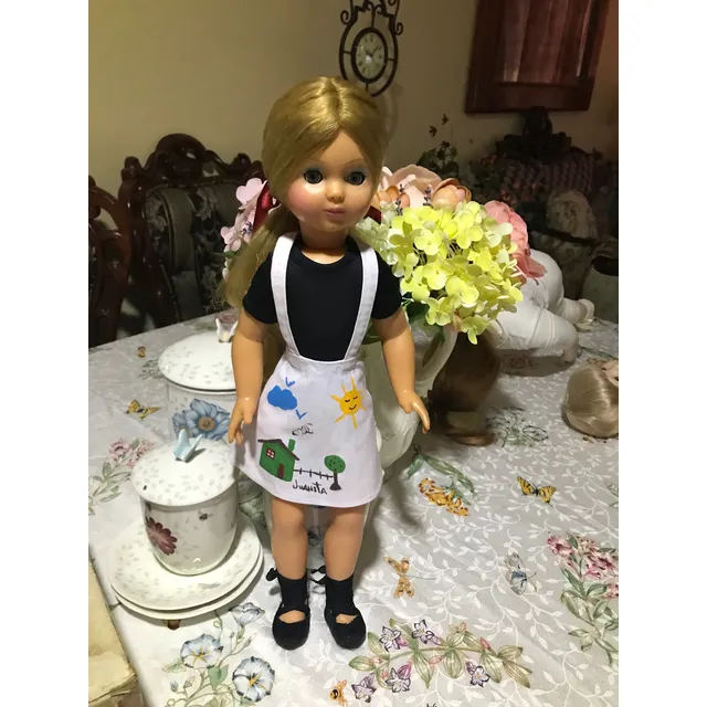 Muñeca Juanita Pérez Vintage Y Su Ropa