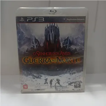 O Senhor Dos Anéis Guerra No Norte - Mídia Física Ps3