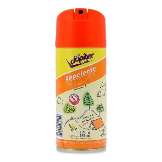Repelente Corporal En Aerosol Jupiter Care 165ml
