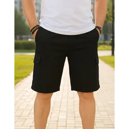 Bermuda Cargo Masculina Short Militar 6 Bolsos