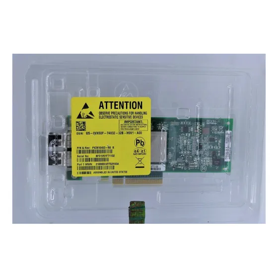 Tarjeta De Red Fibra Intel X520-da2 X520 10gb Sfp E96137-006