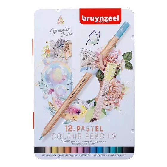 Bruynzeel Lapices De Colores Pastel X 12