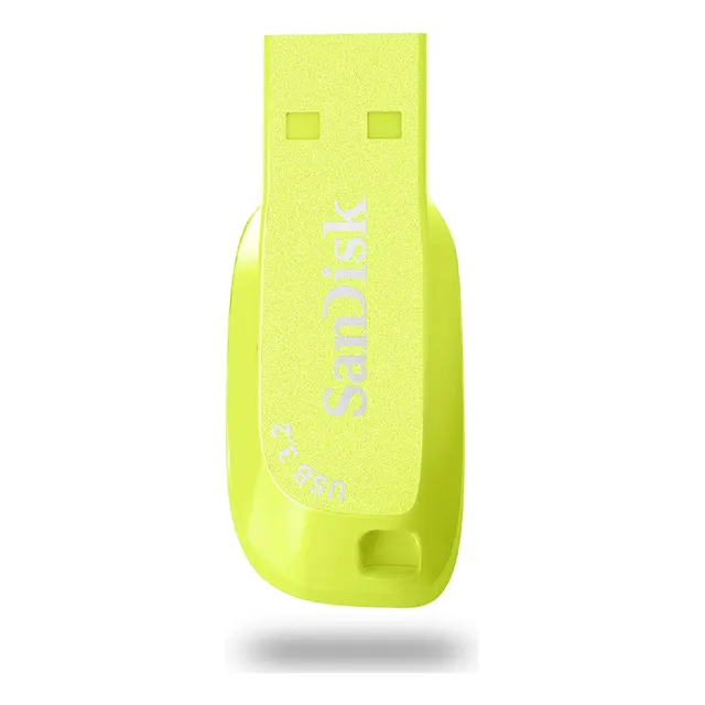 Pendrive sandisk ultra shift 64gb - usb 3.2 amarillo