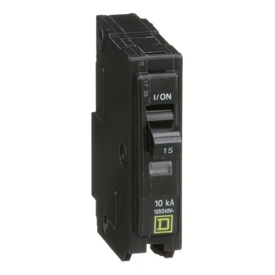 Interruptor Termomagnético Qo115 Square-d 1 Polo 15 A Negro