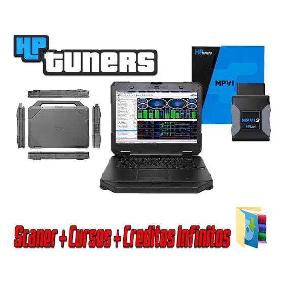 Hp Tuners Mpvi3 + Laptop Uso Rudo + Tokens Infinitos + Curso