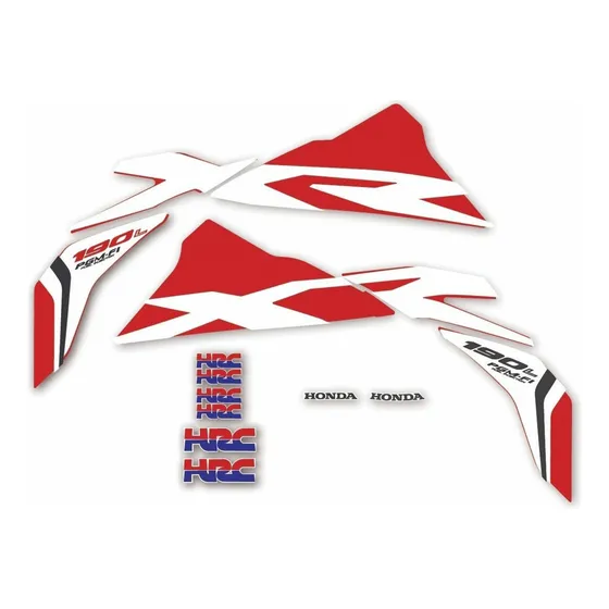 Kit Calcos P/ Honda Xr 190 Gráficas Alta Calidad Motocalco