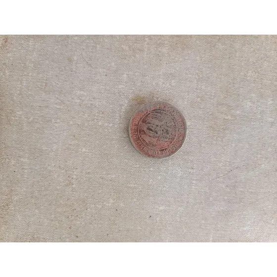 Moeda Antiga  De 100 Reis De 1870