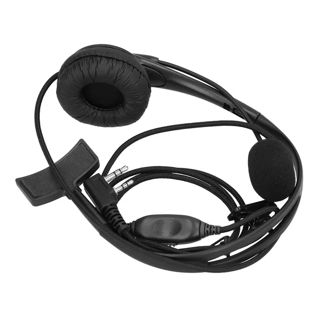 Fone De Ouvido Intercom Khead Walkie Talkie Microfone Para