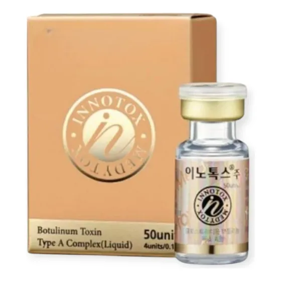 Toxina Botulínica Tipo A Innotox 50ui Para Cuidado Facial Todo Tipo De Piel Día/noche