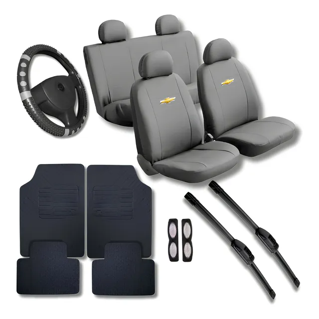 Kit Capa Banco De Carro Celta Corsa Com Palhetas E Tapetes