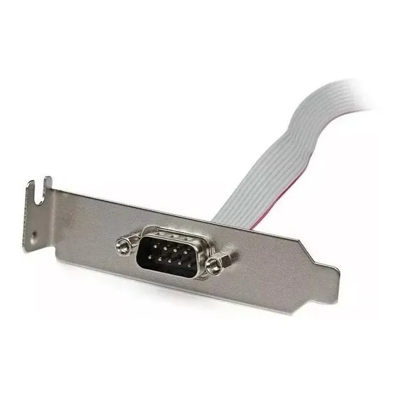 Bracket Puerto Serie Serial Com Db9 Slot Pci Low Profile