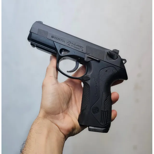 Pistola De Co2 Rifle De Aire Cal 4.5 Balines Caceria Animal