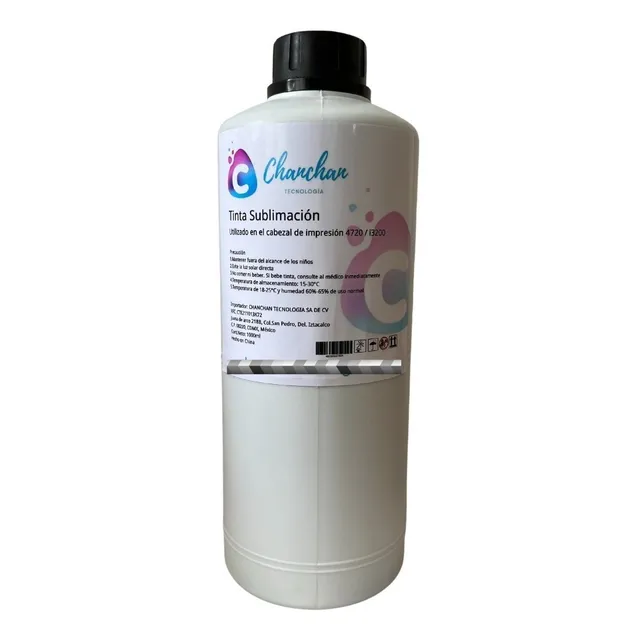 Tinta Sublimación Extra Negra Para Epson Xp600/4720/3200