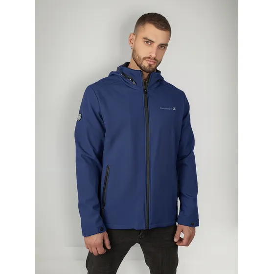 Chamarra Hombre Con Forro Fur Y Capucha Pol8893r Greenlander