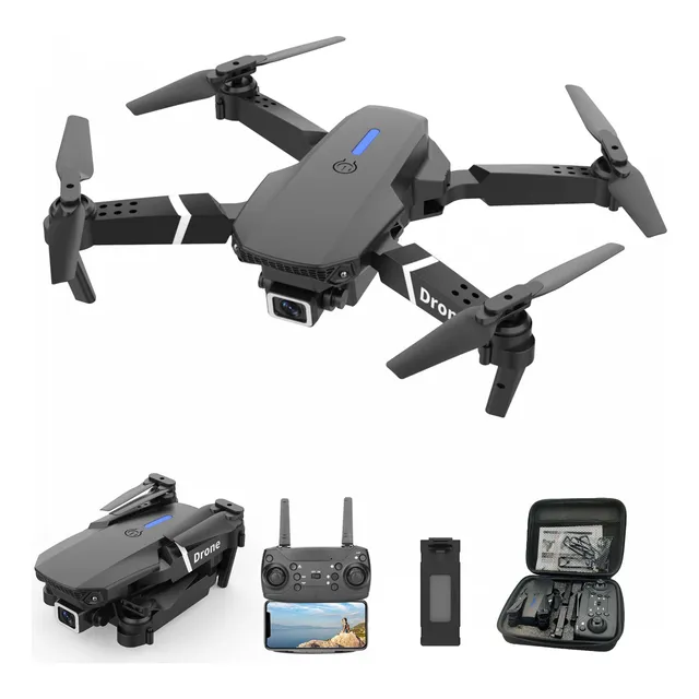Drone Mocvoo Con Cámara Dual Para Adultos Y Principiantes